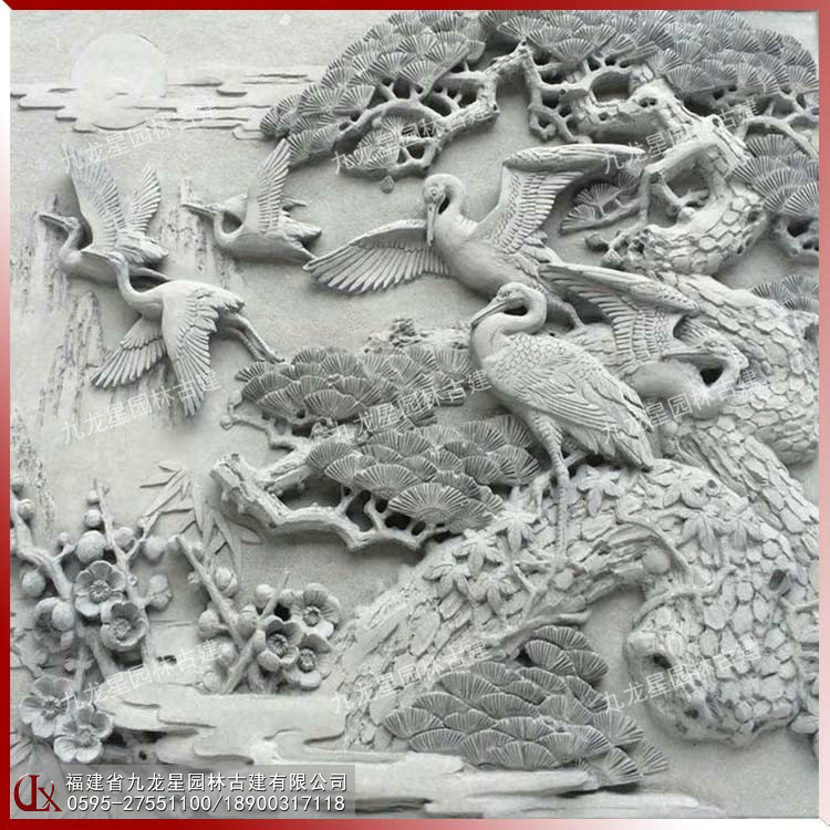 1615443698780483.jpg 松鶴延年浮雕圖片