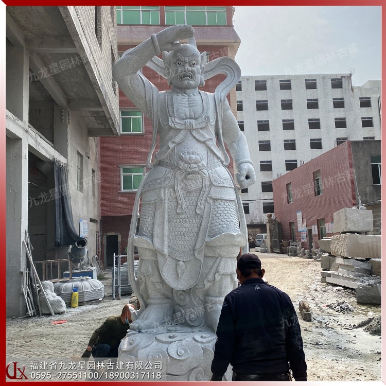 石雕千里眼順風耳圖片