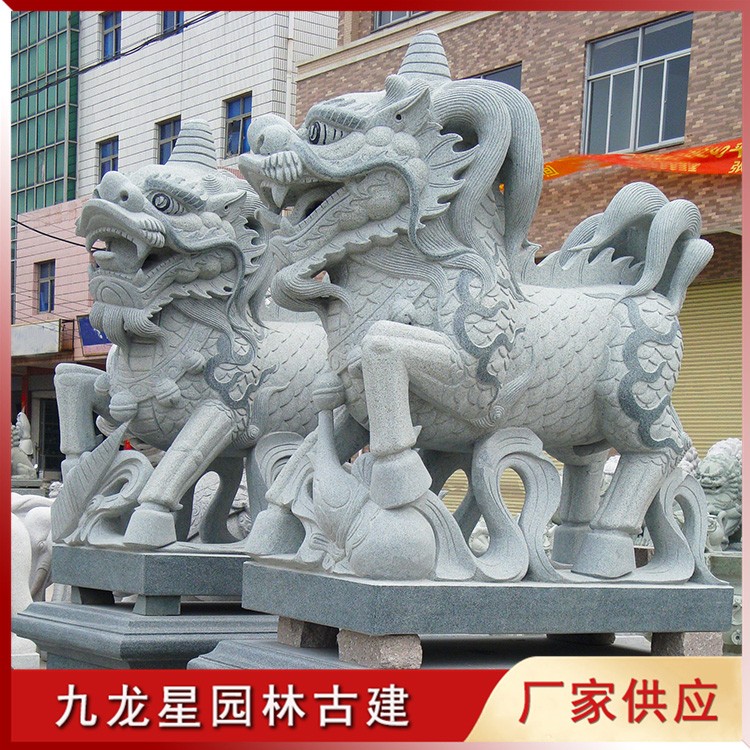 1625817143244938.jpg 門口石雕麒麟圖片